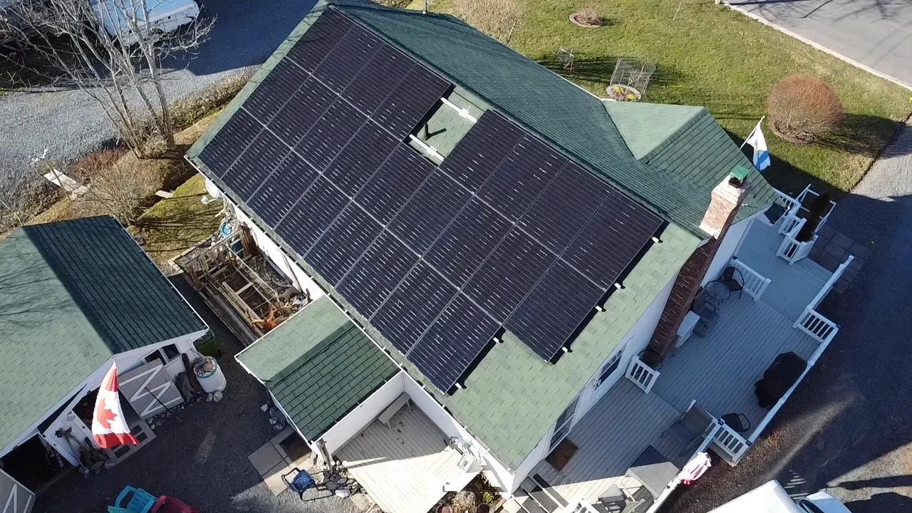 10.1KW Solar PV System, Hantsport, NS