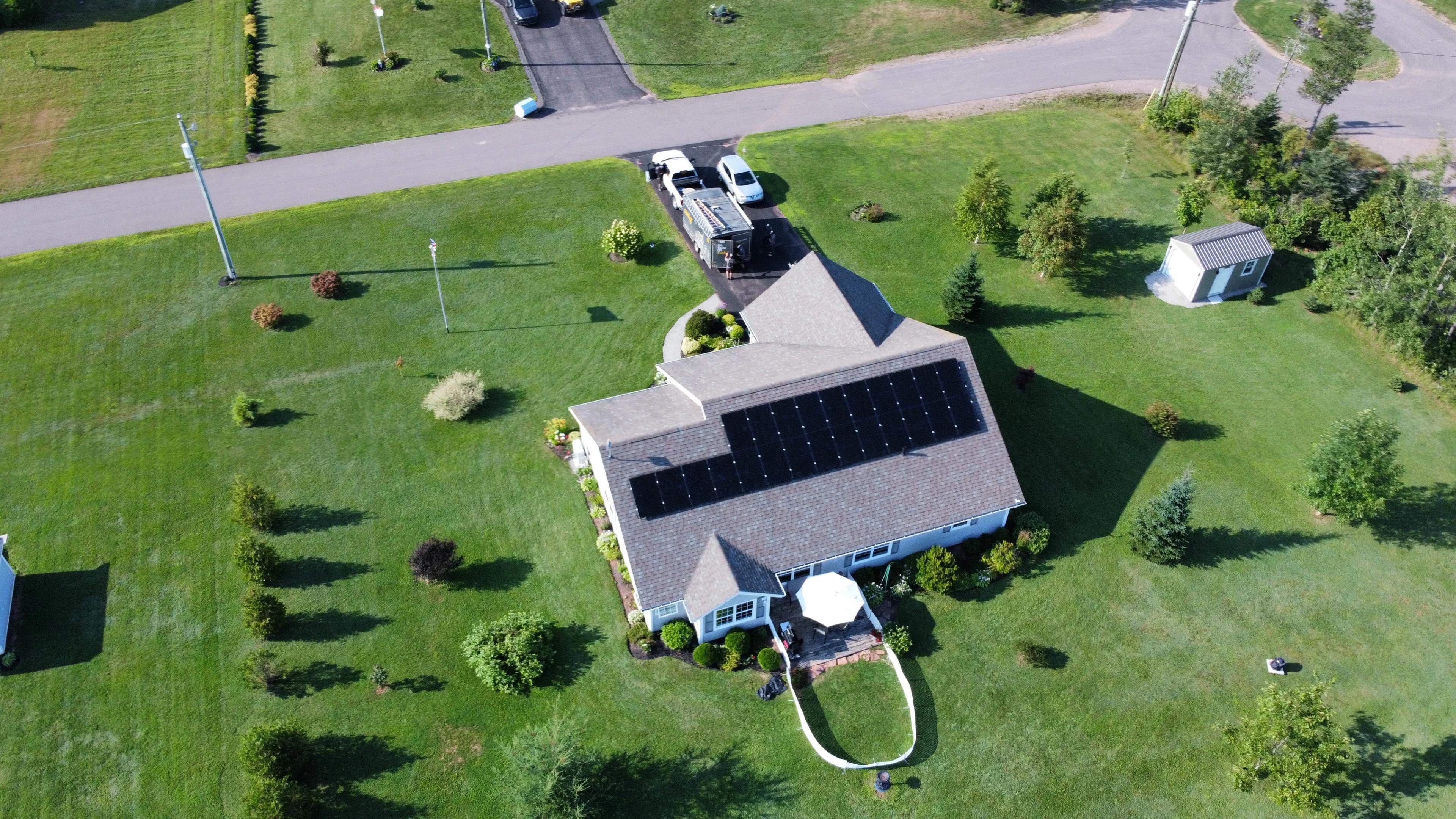 9.72KW Solar PV System, Fairview, PEI