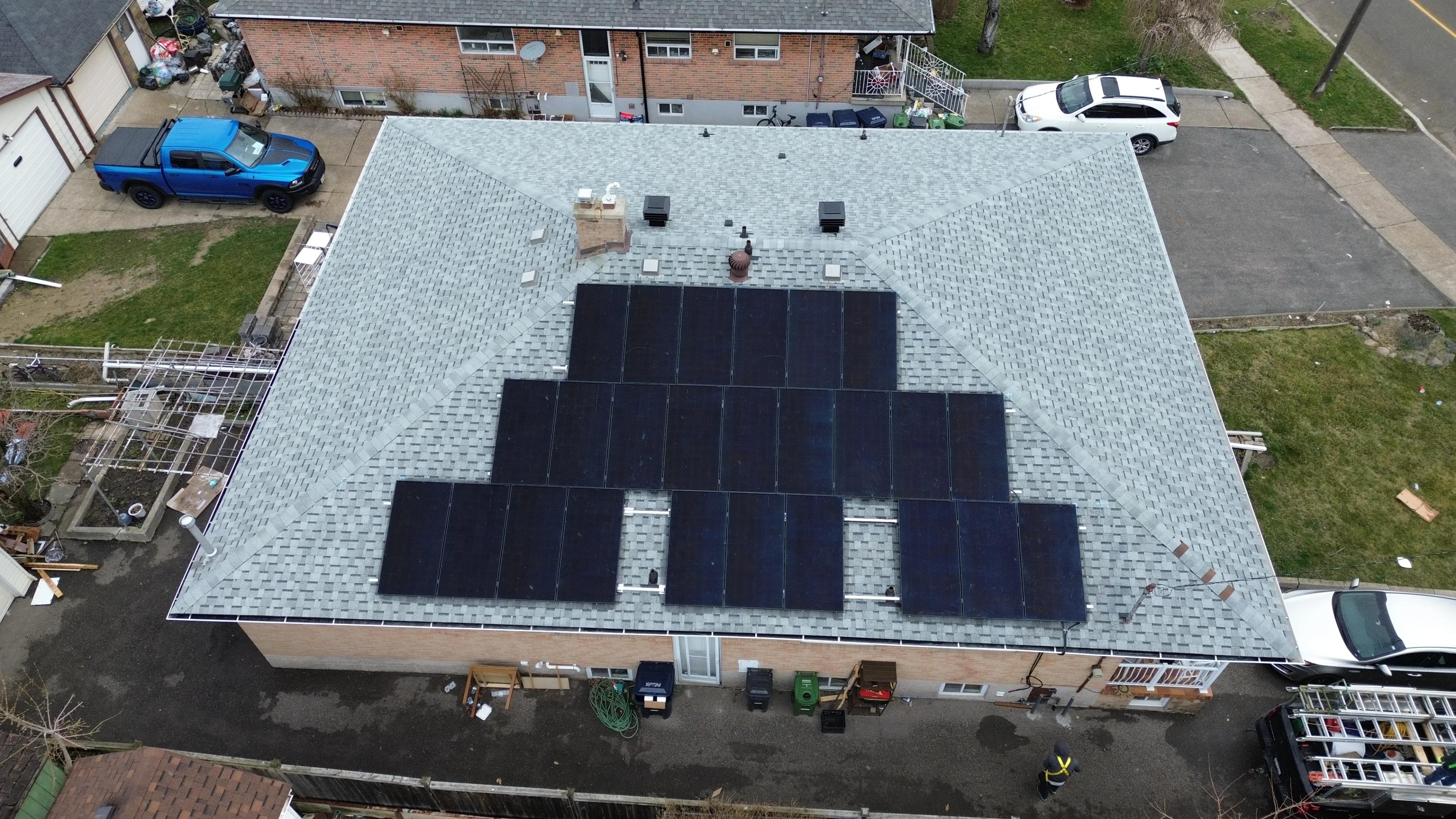 9.75KW Solar PV System, North York, ON