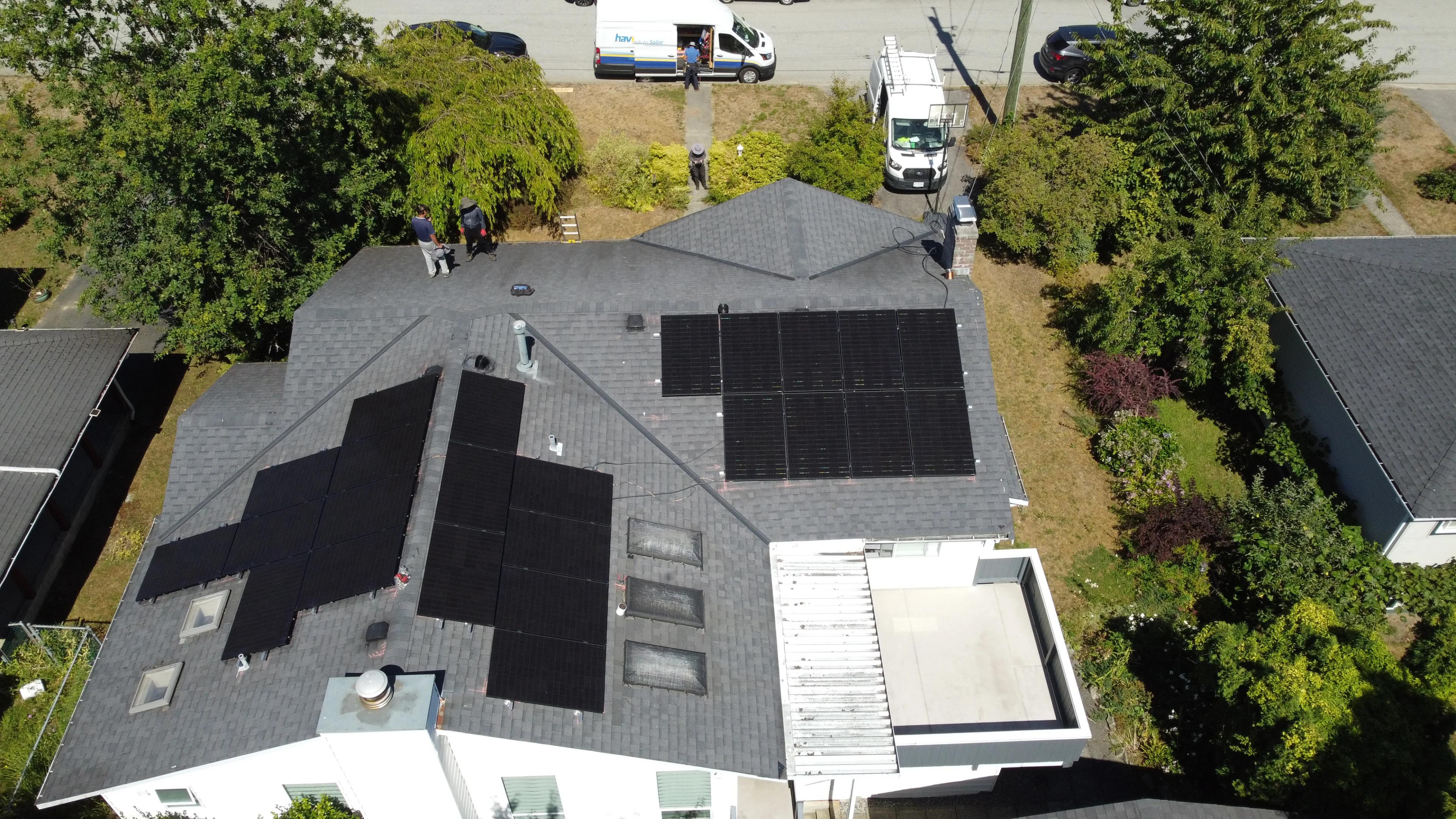 9.7KW Solar PV System, Coquitlam, BC