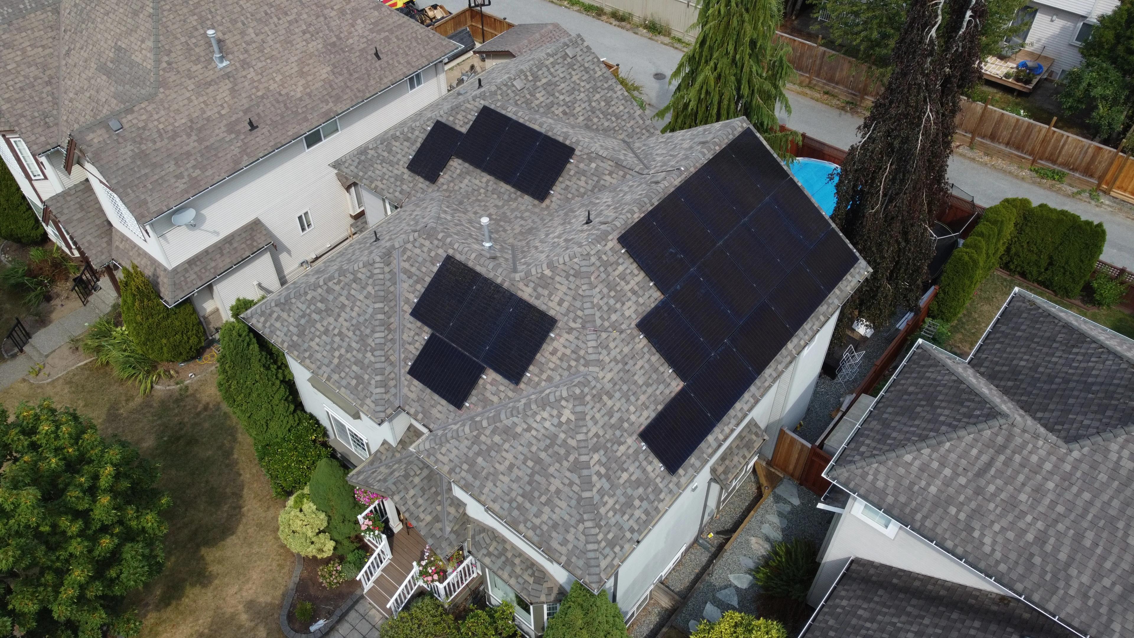 9.7KW Solar PV System, Langley, BC