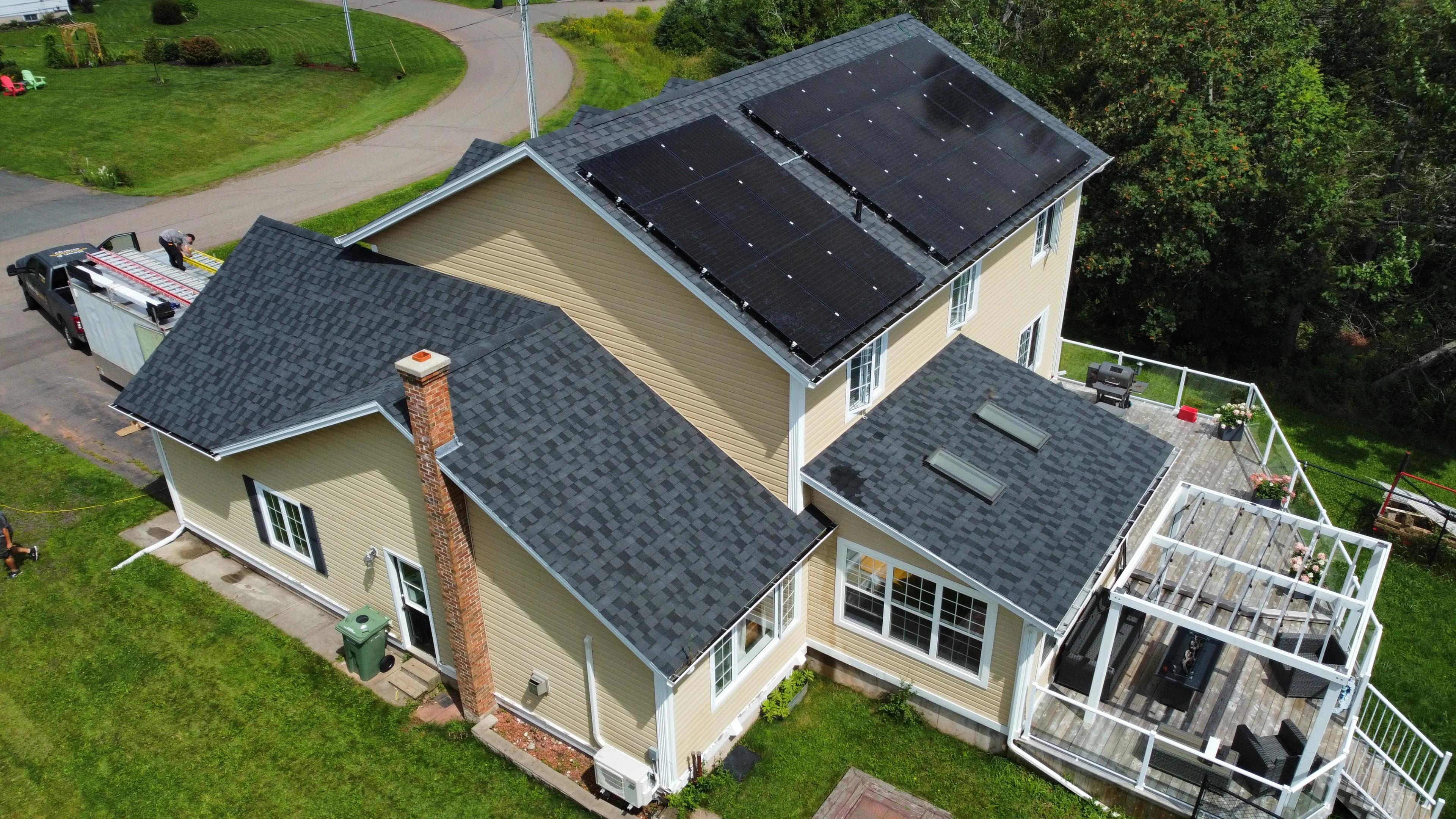 9.7KW Solar PV System, Stratford, PEI