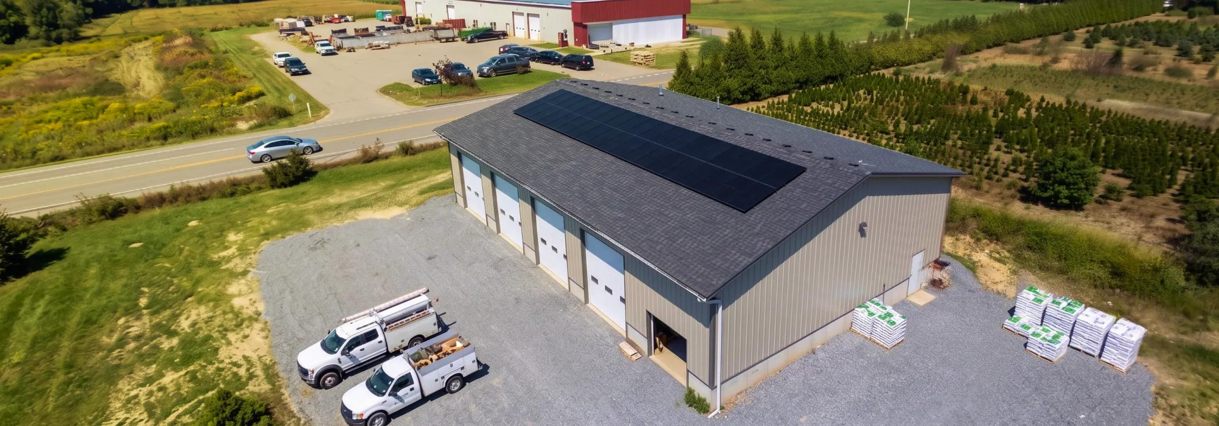 Commercial solar energy system on a flat-roofed building in BC, optimized for the 30% Federal ITC and long-term energy savings for businesses.