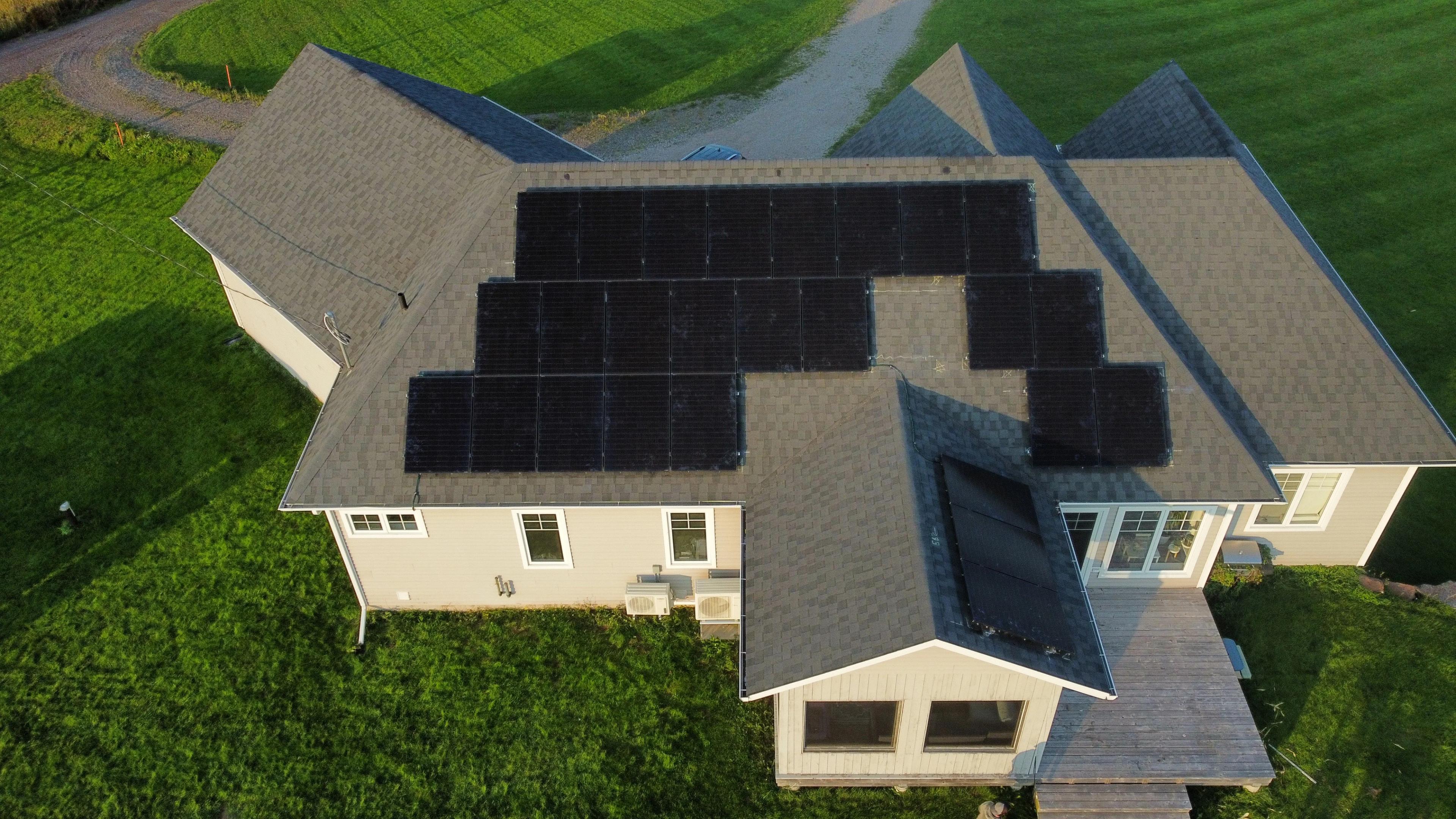 10.5KW Solar PV System, Pisquid West, PEI