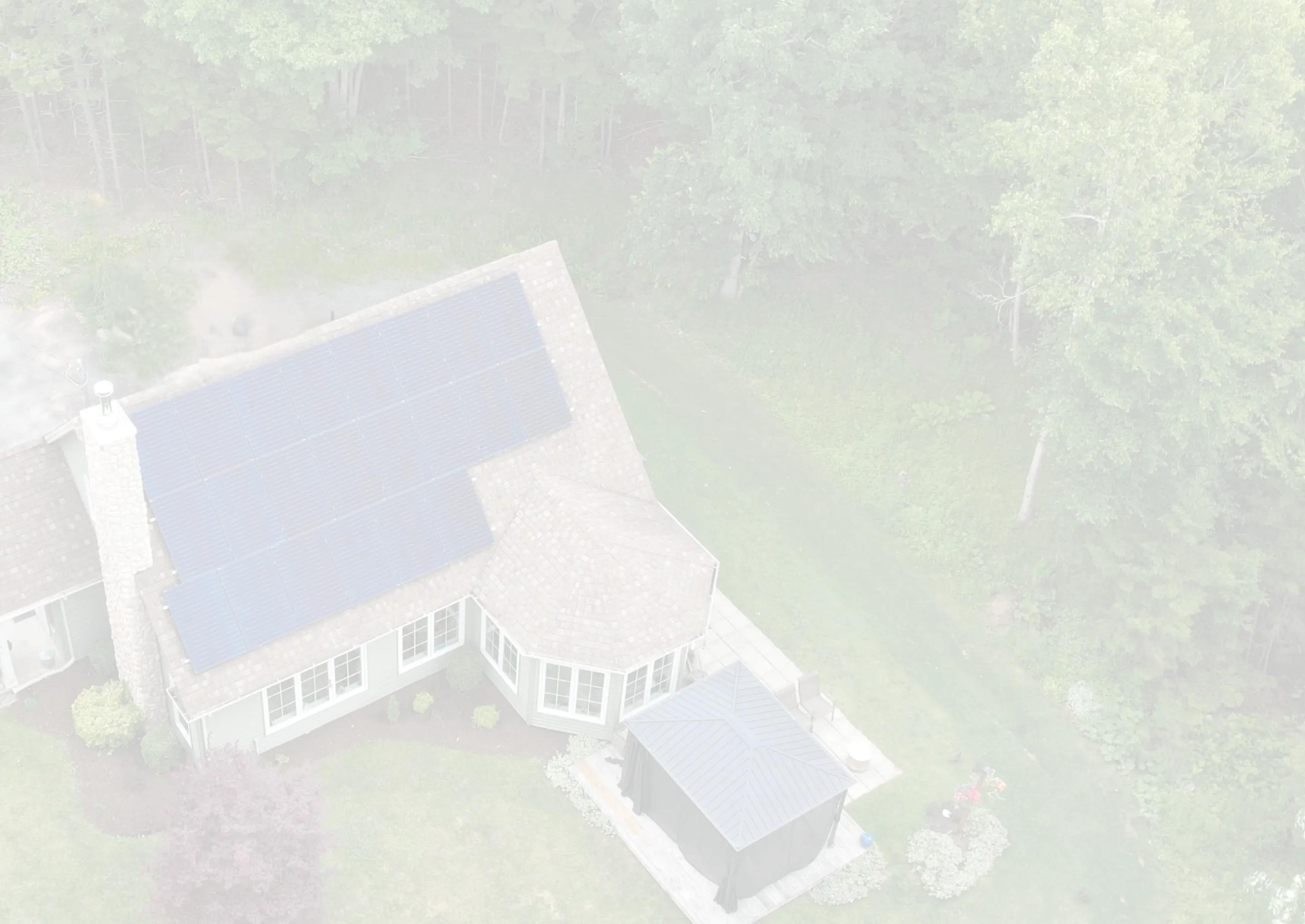 Solar home background